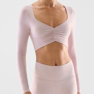 TNA BUTTER Rebound Sports Longsleeve - Dusty Pink